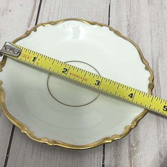 Vintage Mitterteich Bavaria "Golden Lark" Cup & Saucer Set Gold Trim Roses - Picture 4 of 8